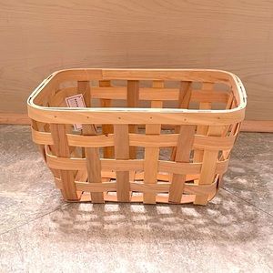 🆕 Target Handcrafted Farmhouse Woven Decorative Storage Basket Bin